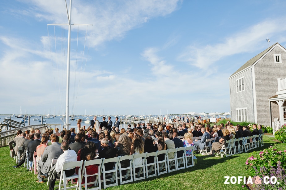Wedding at Great Harbor Nantucket Photographer