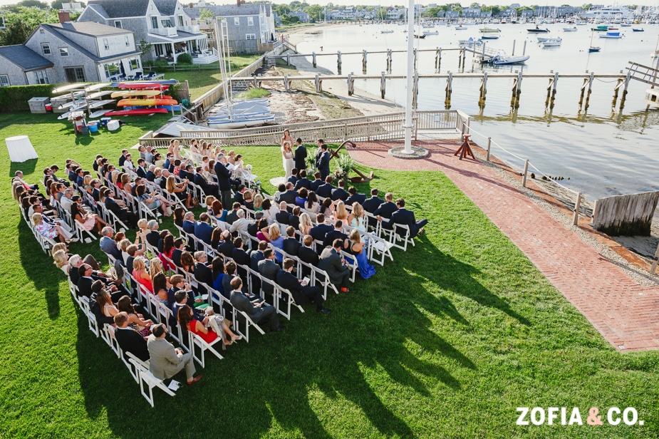 Wedding at Great Harbor Nantucket Photographer