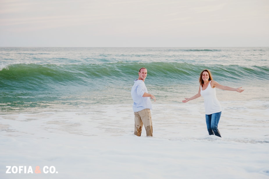 Nantucket Beach Engagement by Zofia and Co.
