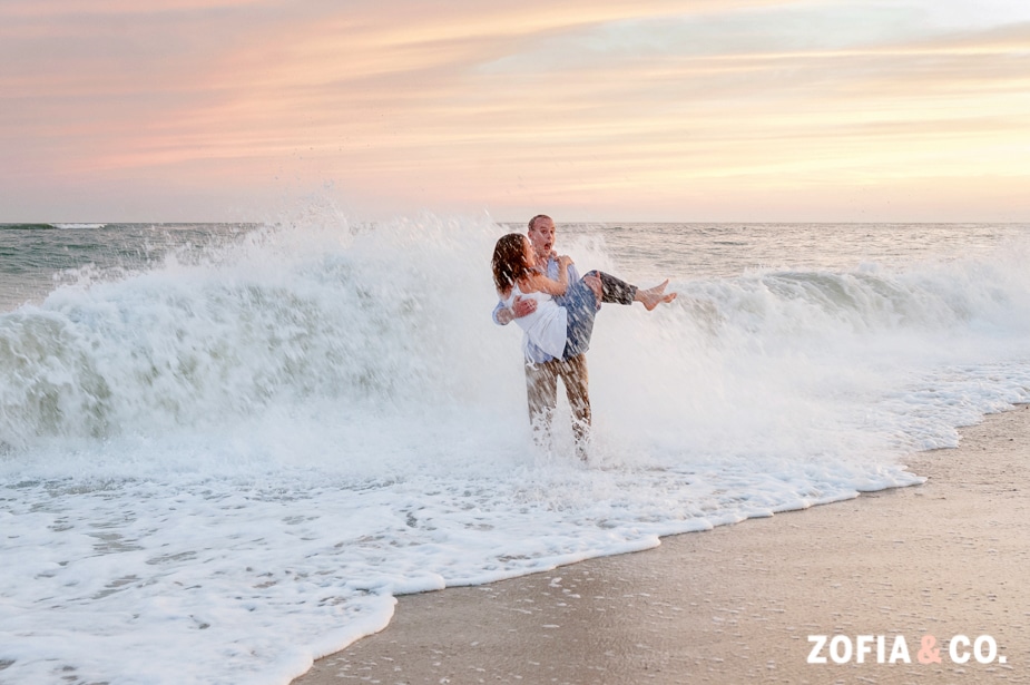 Nantucket Beach Engagement by Zofia and Co.