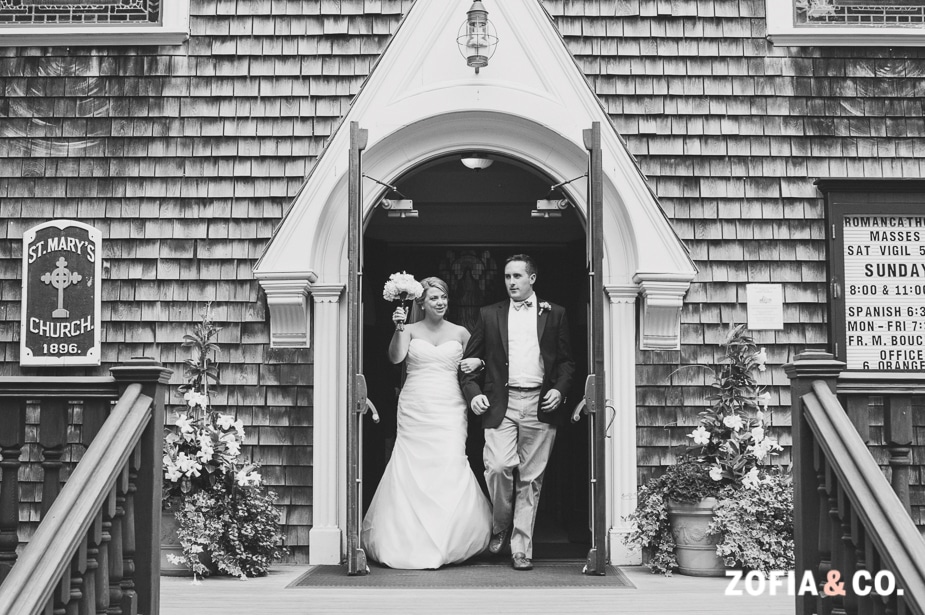 St Marys Sconset Casino Nantucket Wedding by Zofia and Co. Photography