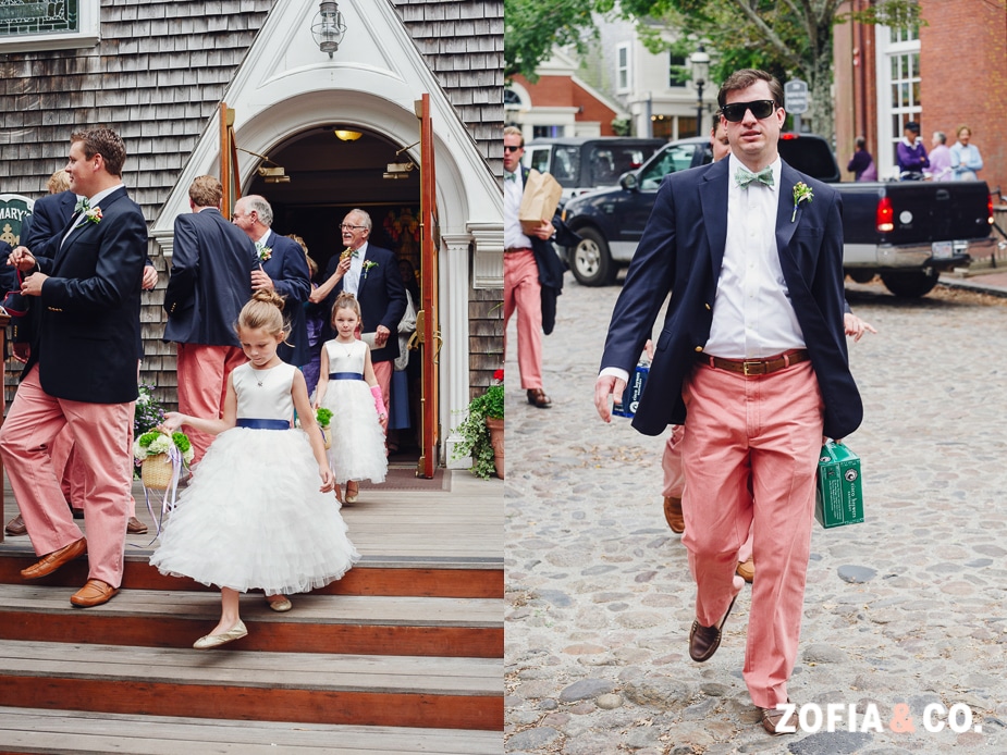 Navy and Nantucket Reds Wedding by Zofia and Co. Photography