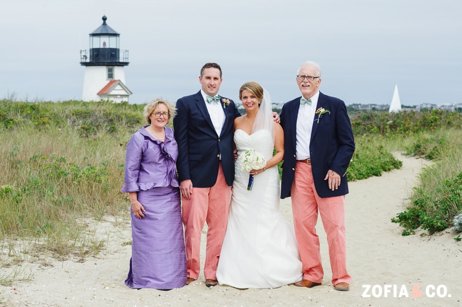 Navy and Nantucket Reds Wedding by Zofia and Co. Photography