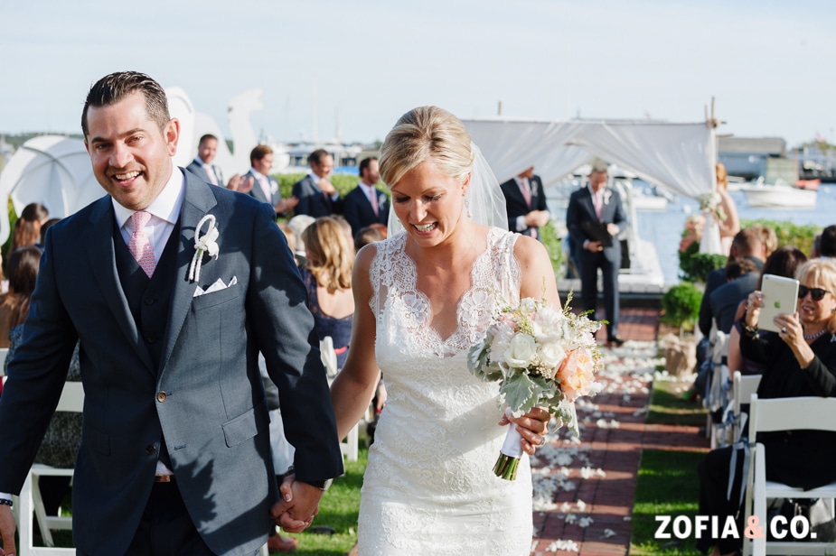 Jewish Wedding Ceremony Nantucket Wedding by Zofia and Co.