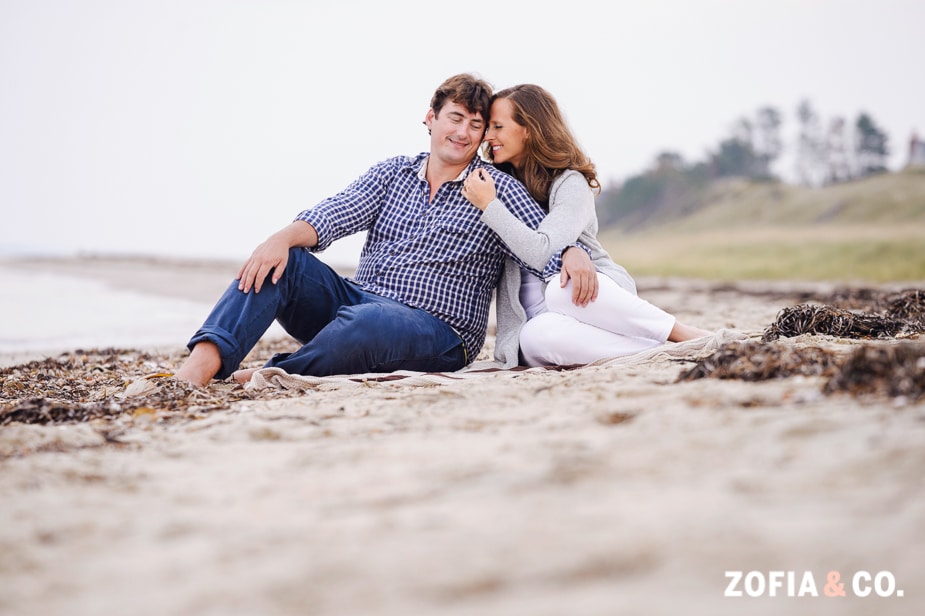 Nantucket Beach Engagement, Zofia and Co.