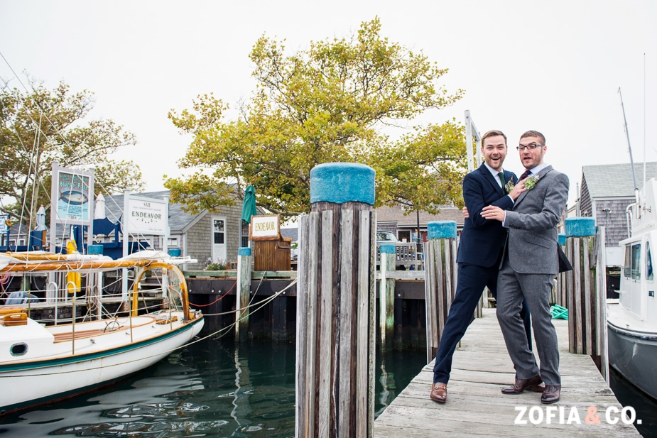nantucket wedding, dreamland theater, straight wharf by Zofia & Co.