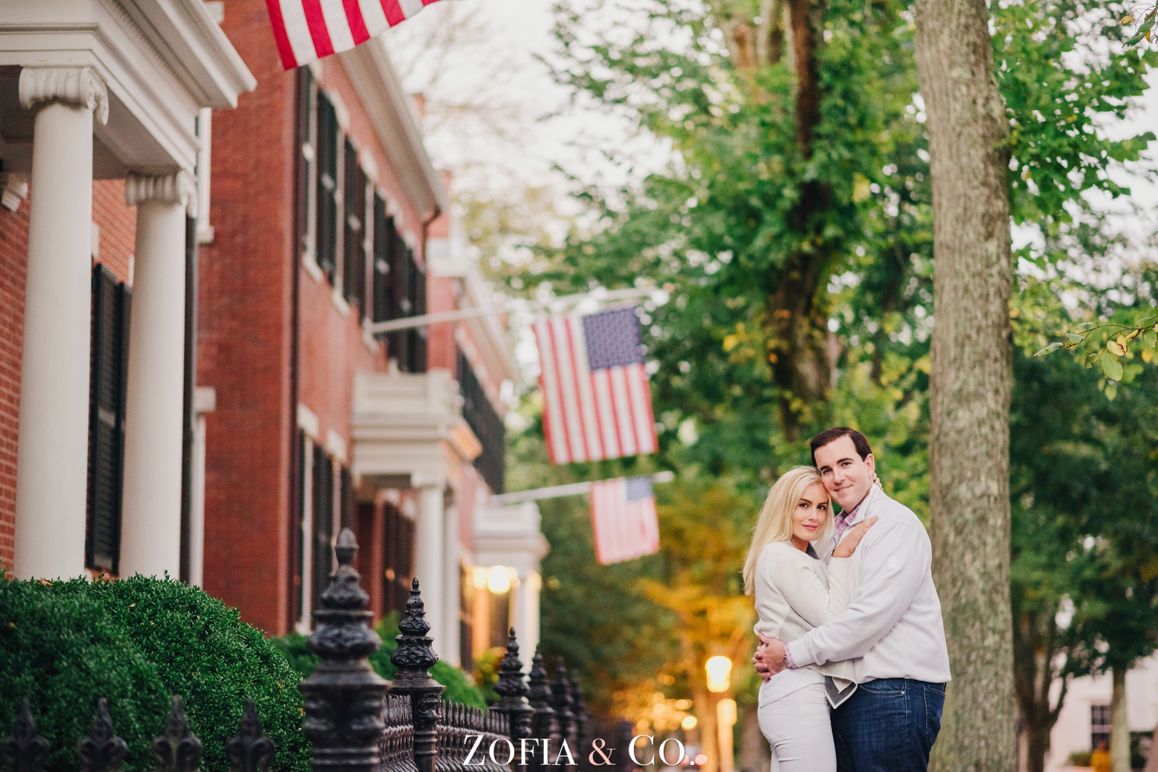 Nantucket engagement session by Zofia and Co. Photography