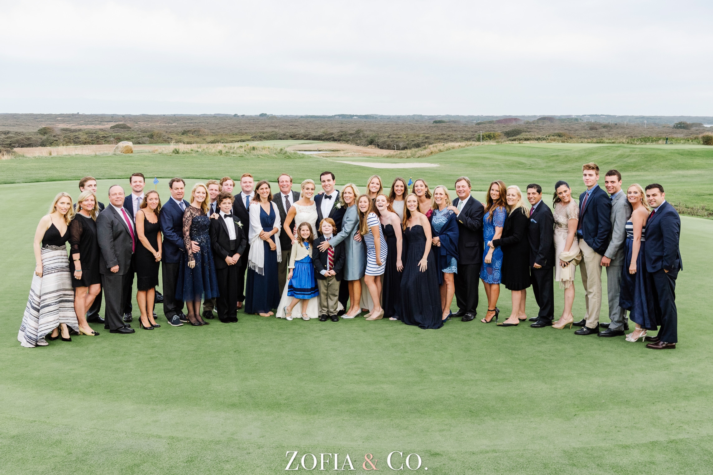 Nantucket wedding at St Mary's and Sankaty Head Golf Club by Zofia and Co. Photography