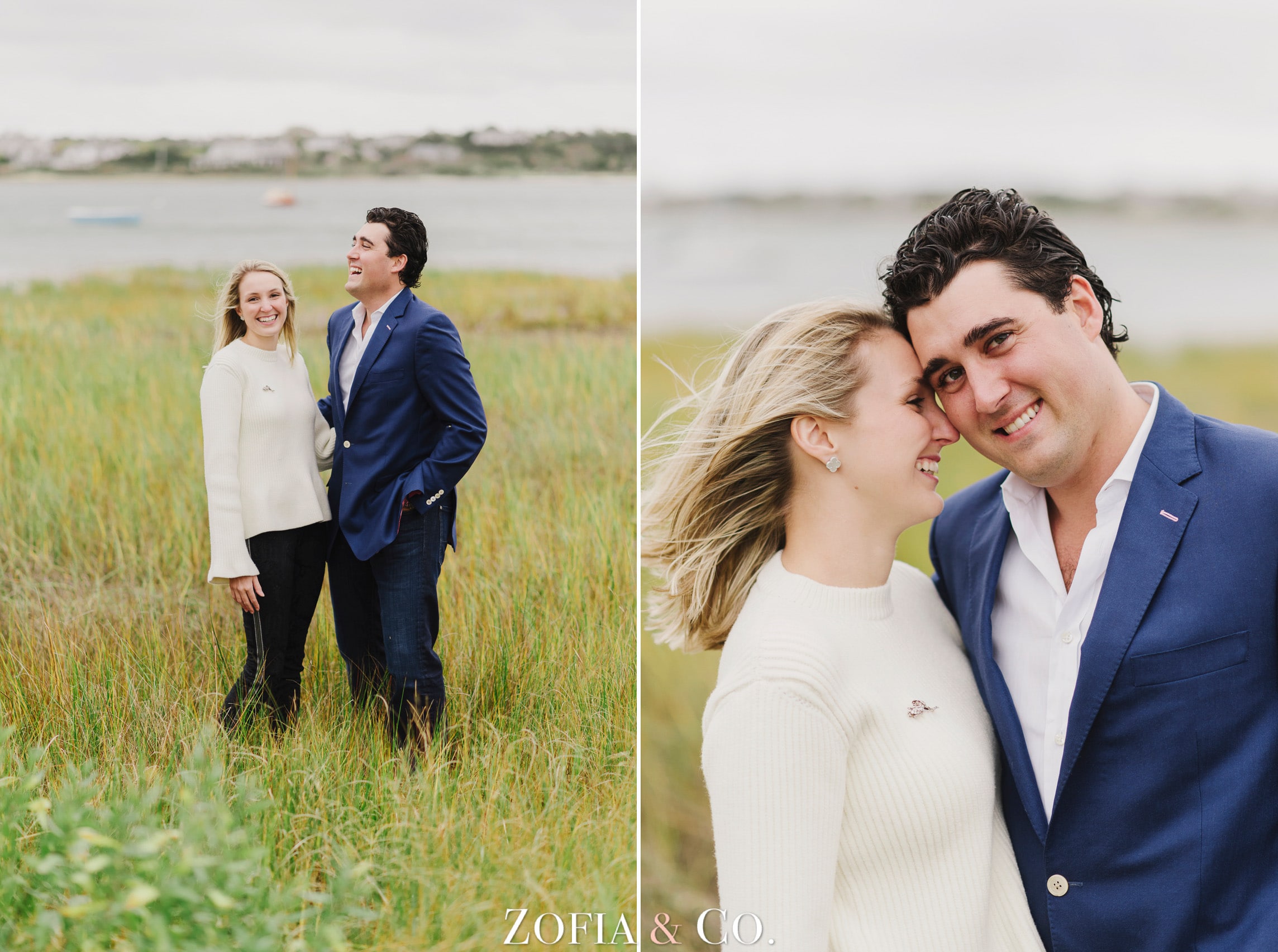 Nantucket Engagement Session by Zofia and Co.