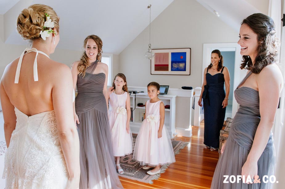 Nantucket wedding at the First Congregational Church by Zofia and Co.